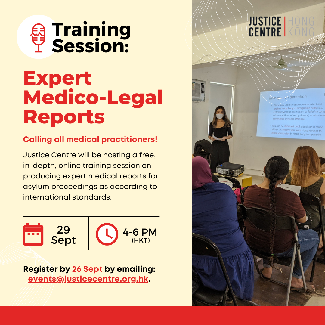 Read more about the article Medico-Legal Report Training!